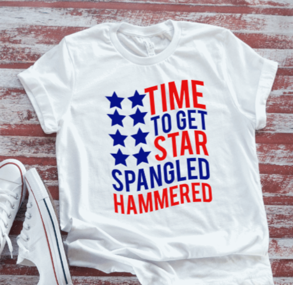 Star spangled hammered sales shirt