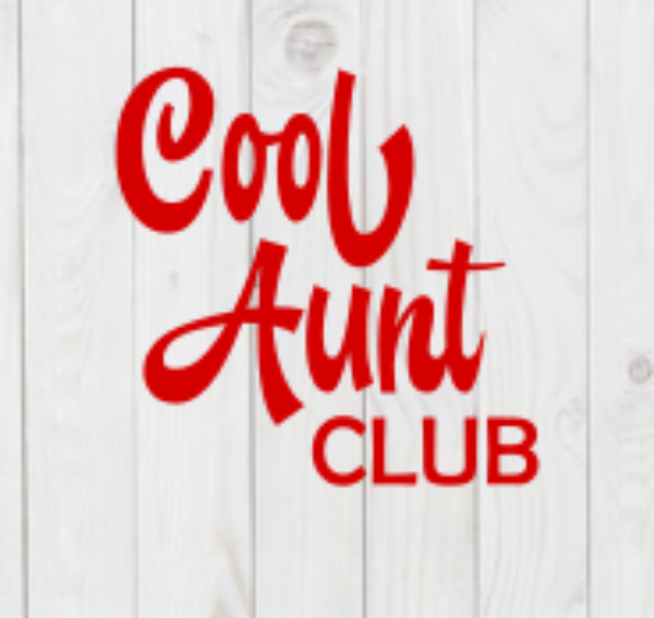 Cool Aunt Club, SVG File, png, dxf, digital download, cricut cut file