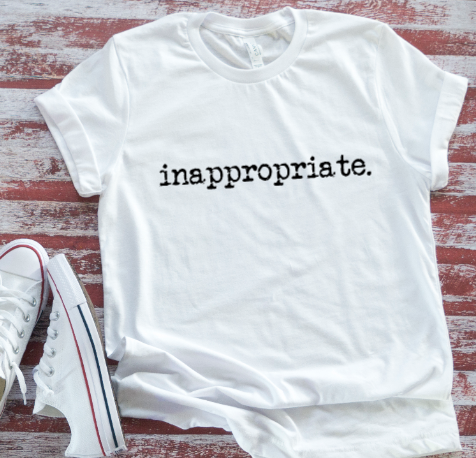 Inappropriate, SVG File, png, dxf, digital download, cricut cut file ...