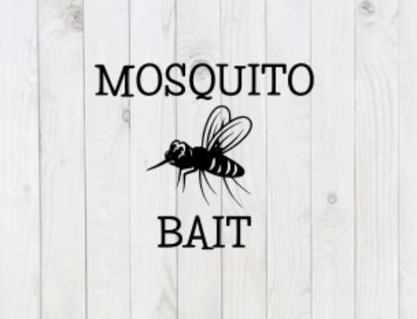 Mosquito Bait, SVG File, png, dxf, digital download, cricut cut file