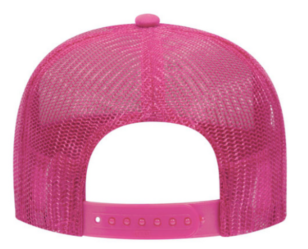 Just a Girl Who Loves Her Golden, Retriever, Pink, Men's and Women's Otto Brand Trucker Hat