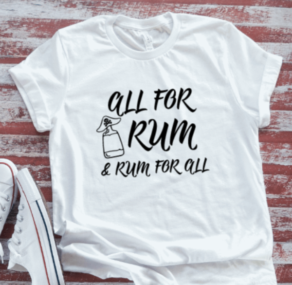 All For Rum and Rum For All, funny SVG File, png, dxf, digital download, cricut cut file