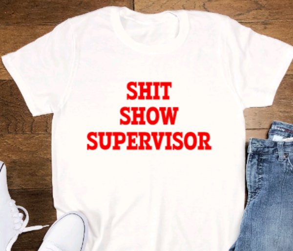 Shit Show Supervisor, SVG File, png, dxf, digital download, cricut cut file