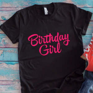 Birthday Girl Black Unisex Short-Sleeve T-shirt
