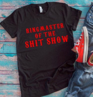 ringmaster black t shirt