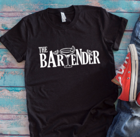 The Bartender Black Unisex Short Sleeve T-shirt