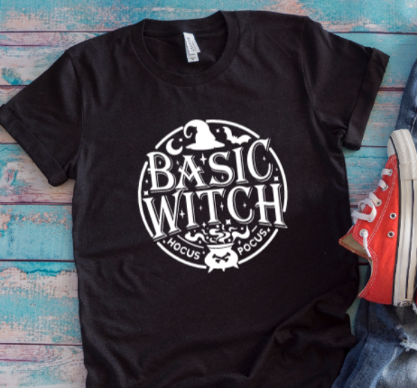 Basic Witch, Halloween Black Unisex Short Sleeve T-shirt