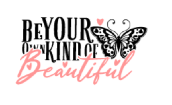 Be Your Own Kind of Beautiful Black Unisex Short Sleeve T-shirt