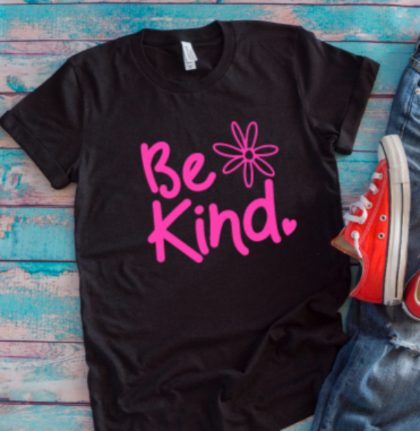 be kind black t-shirt