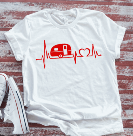 Camper Heartbeat  White T-shirt