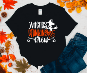 witches drinking crew black t shirt