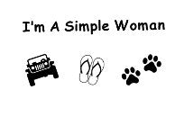 i'm a simple woman