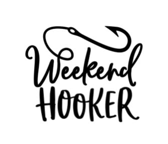 Weekend Hooker Fishing Gray Unisex Short Sleeve T-shirt