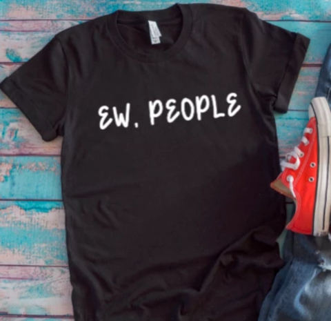 ew people black t-shirt