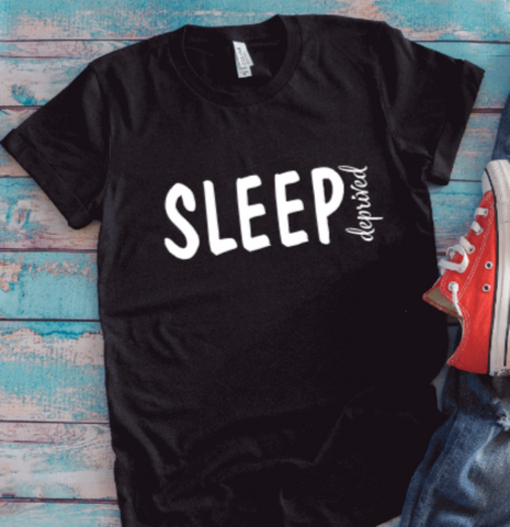Sleep Deprived Black Unisex Short Sleeve T-shirt