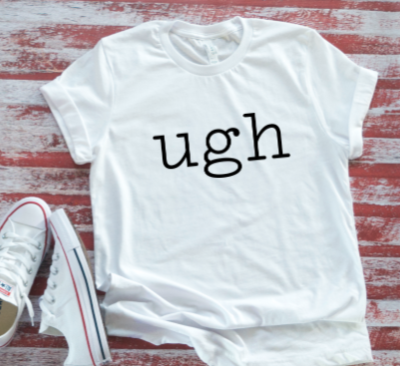 UGH White Short Sleeve T-shirt