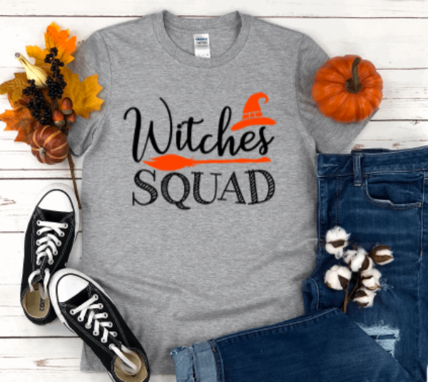 witches squad gray t shirt